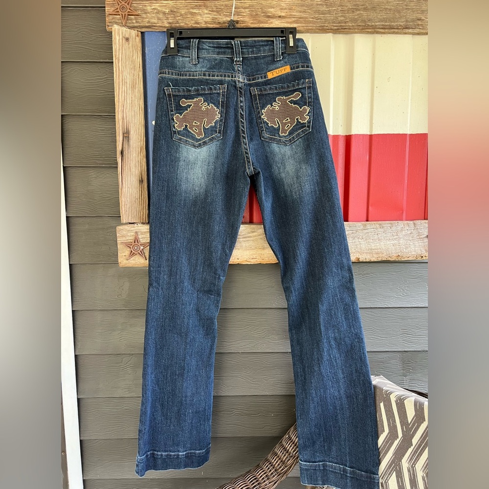 Cowgirl Tuff Wild & Wooly Relaxed Bootcut Jeans